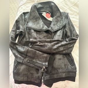 Robertson & Rodeo Womens Small Mixology Moto coated jacket